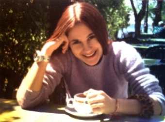 Ich in einem Caf&eacute;